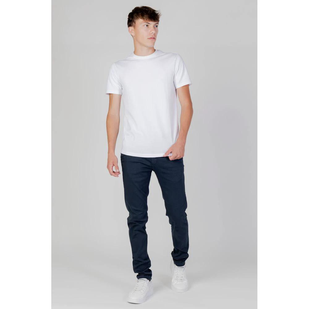 Armani Exchange White Cotton T-Shirt by Armani Exchange