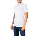 T-shirt blanc en coton Armani Exchange