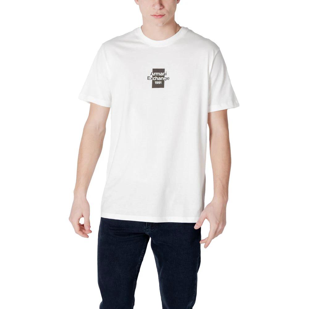 Armani Exchange White Cotton Sportswear by Armani Exchange
