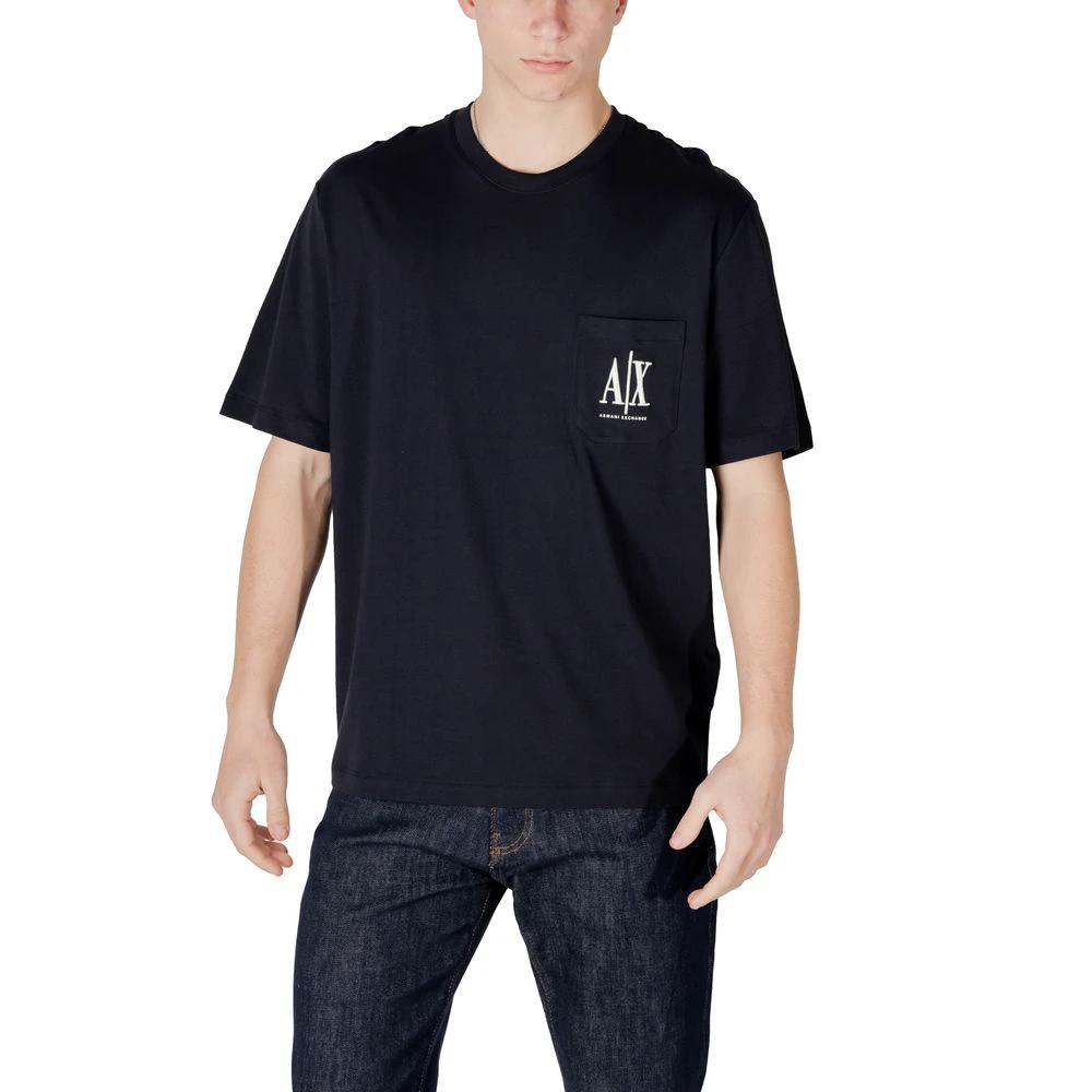 Armani Exchange Blue Cotton Sportswear by Armani Exchange