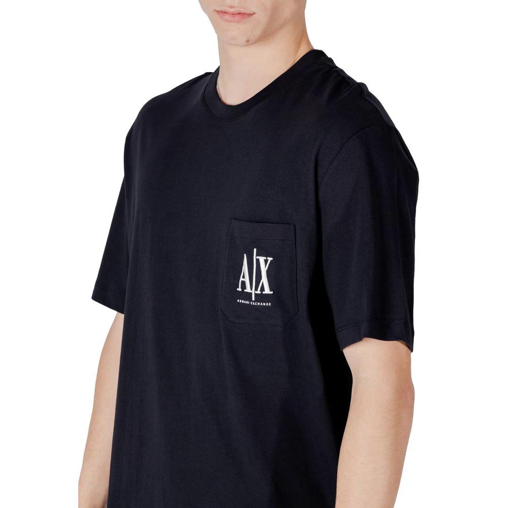Armani Exchange Blue Cotton Sportswear by Armani Exchange