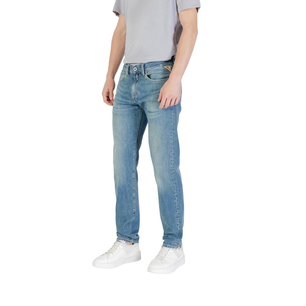 Jean skinny en coton bleu Replay