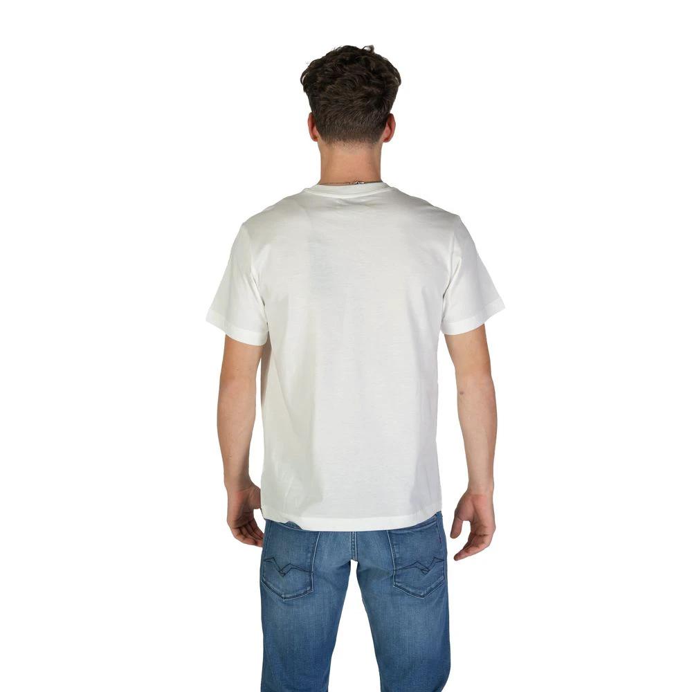 Replay White Cotton T-Shirt by Replay