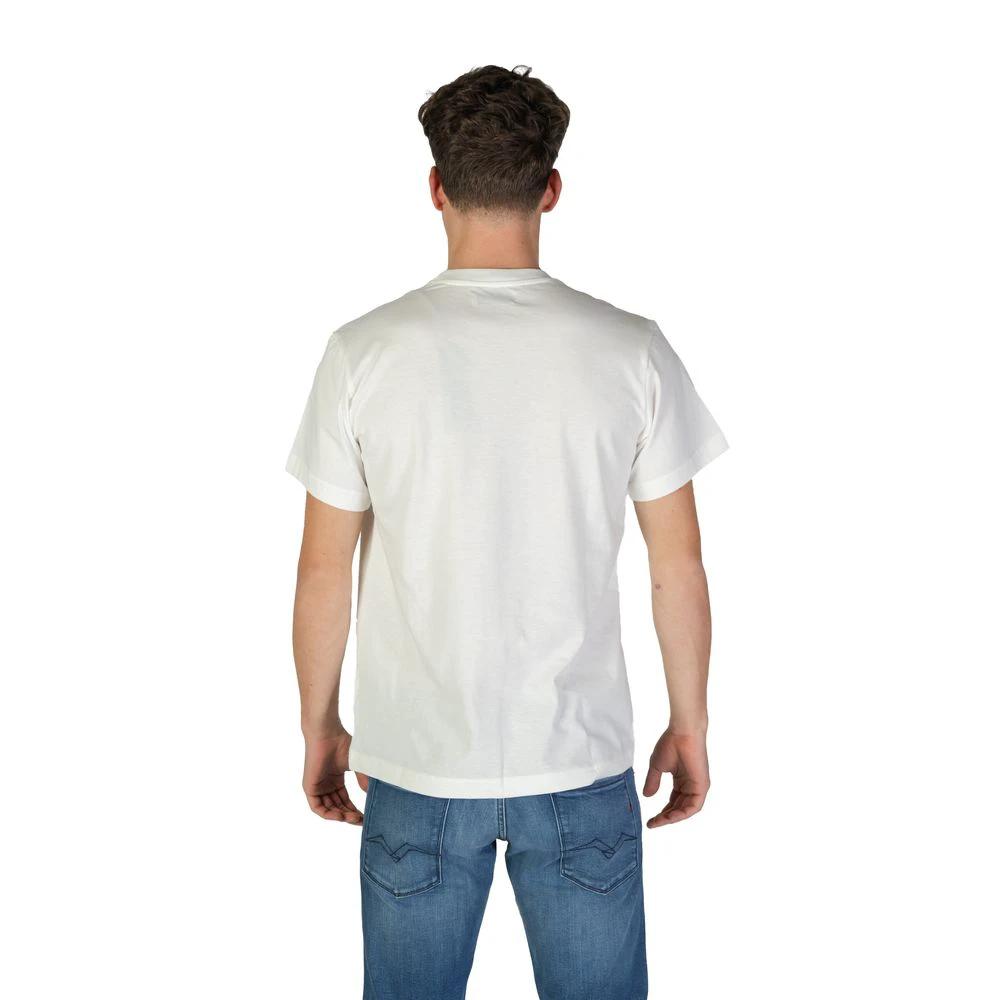 Replay White Cotton T-Shirt by Replay
