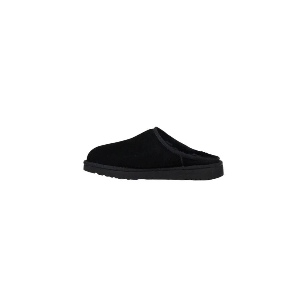 UGG Black Suede Leather Clogs by UGG