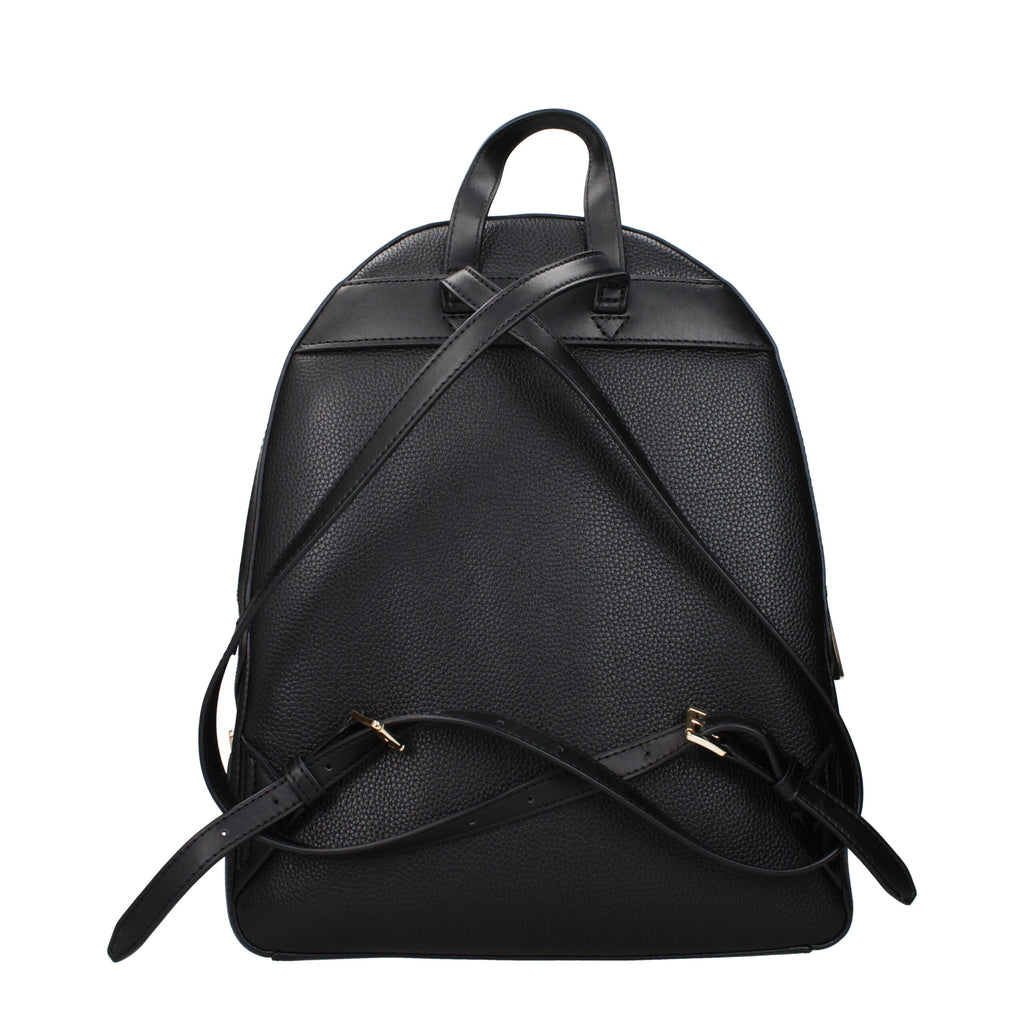 Michael Kors Black Leather Backpack