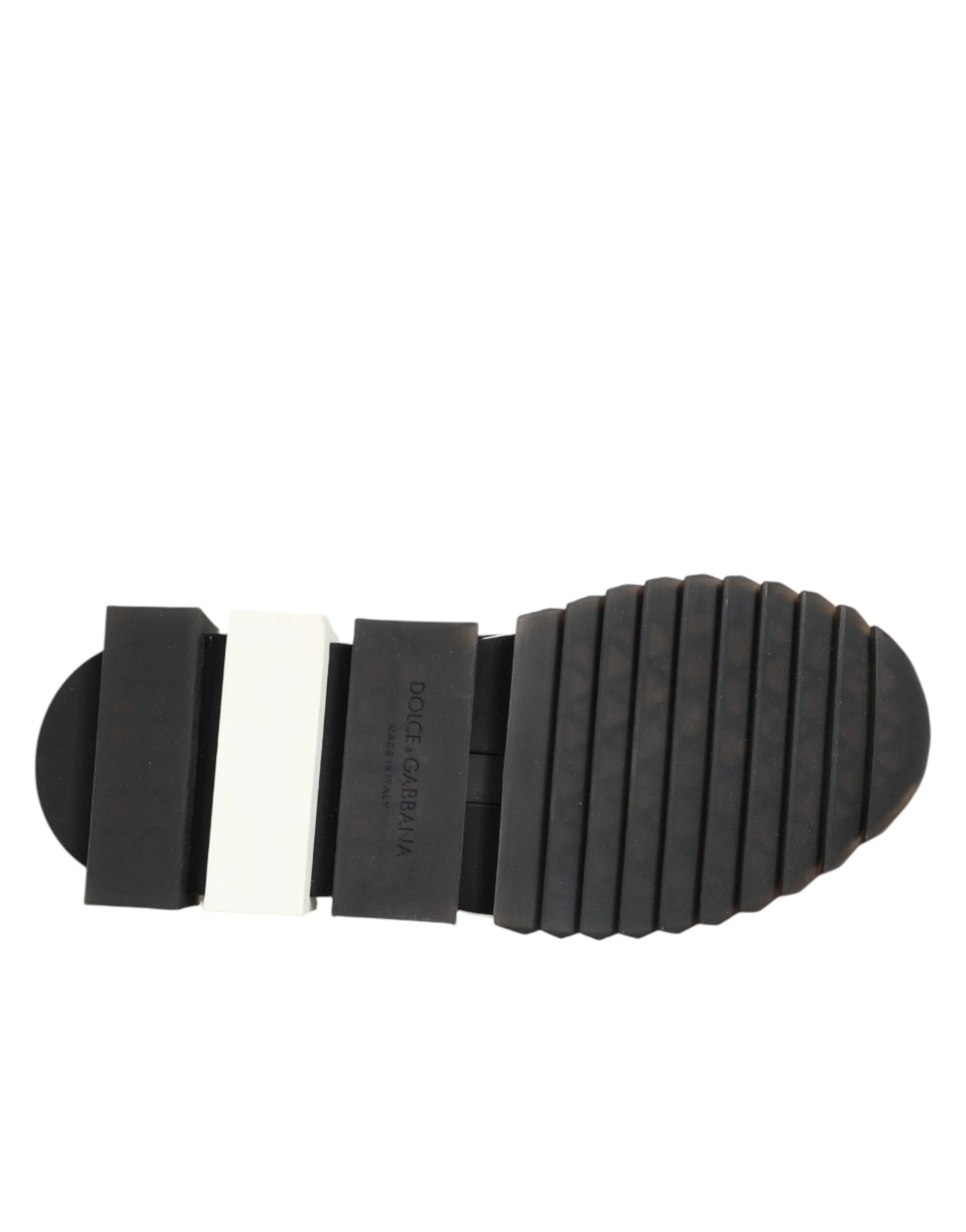 Dolce & Gabbana Black SORRENTO Sport Stretch Sneakers Shoes by Dolce & Gabbana