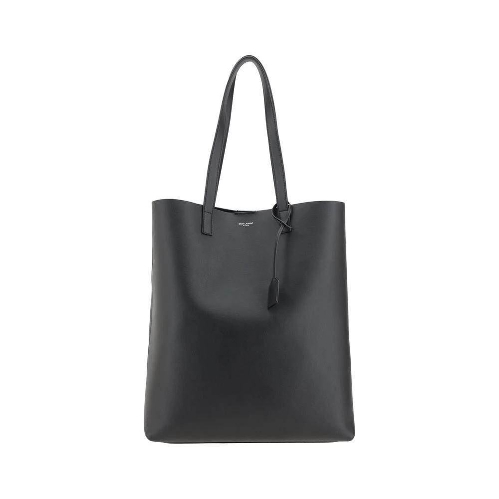 Saint Laurent Black Calf Leather Bos Taurus Handbag by Saint Laurent