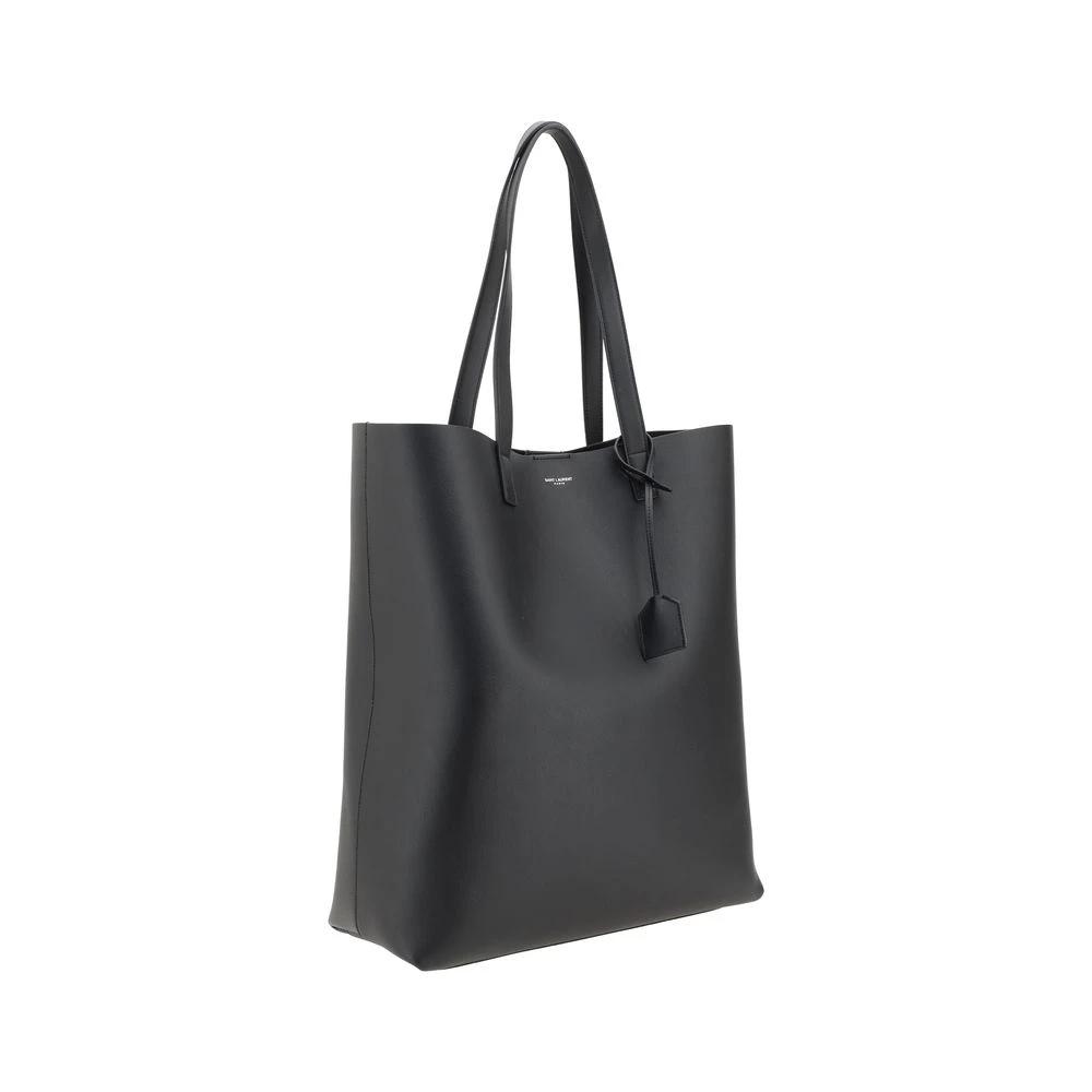 Saint Laurent Black Calf Leather Bos Taurus Handbag by Saint Laurent