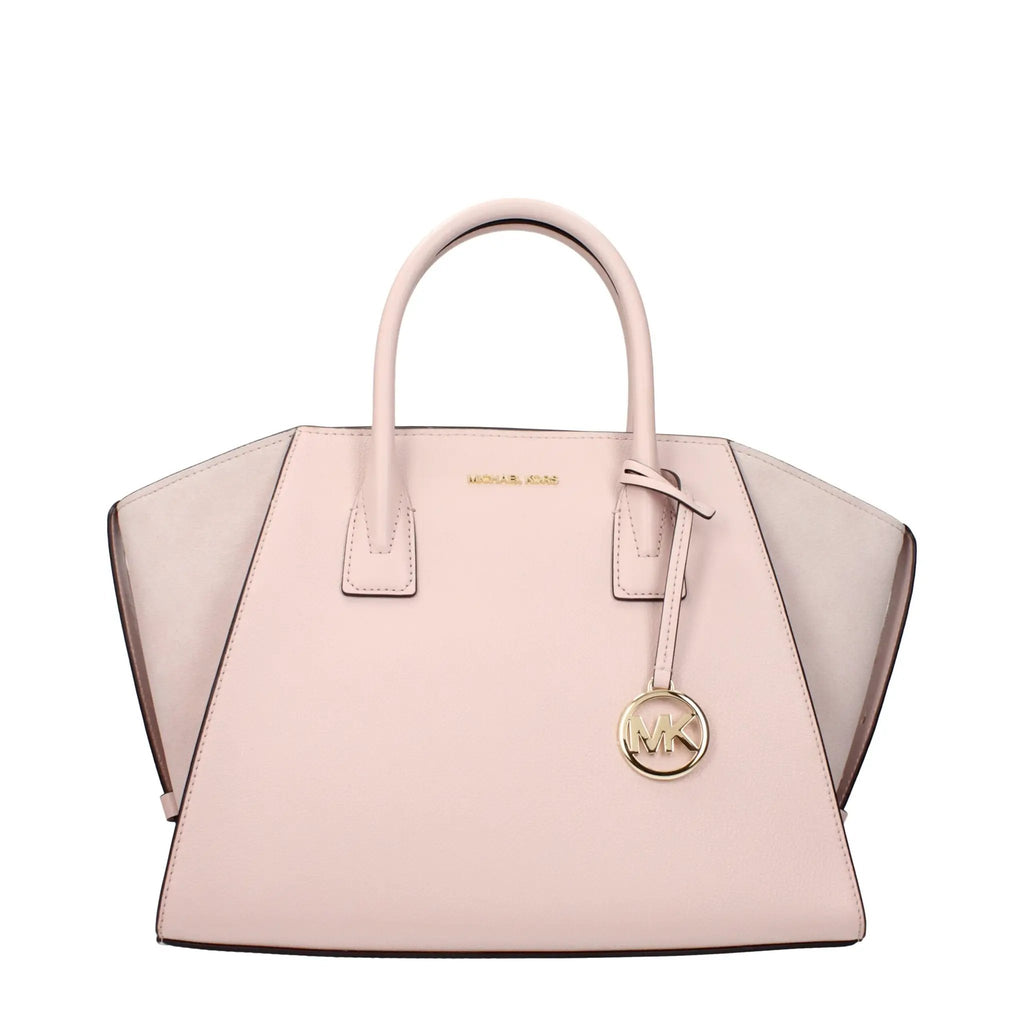 Sac à main en cuir rose Michael Kors