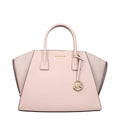 Sac à main en cuir rose Michael Kors