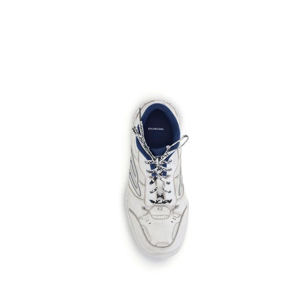 Baskets Balenciaga Bos Taurus en cuir de veau gris