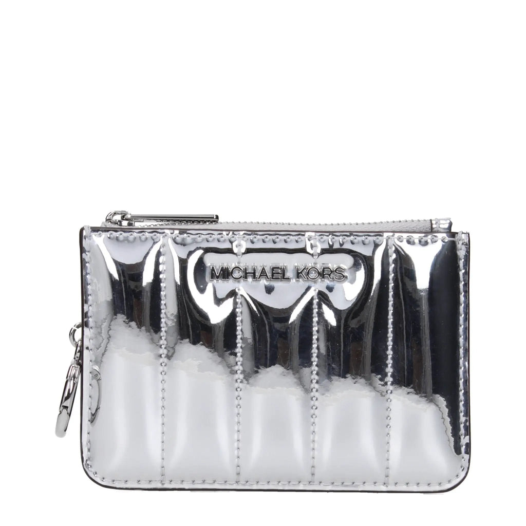 Michael Kors Gray Leather Wallet