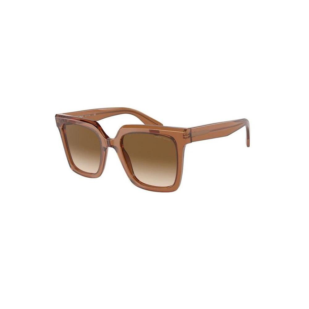 Giorgio Armani Brown Acetate Sunglasses by Giorgio Armani