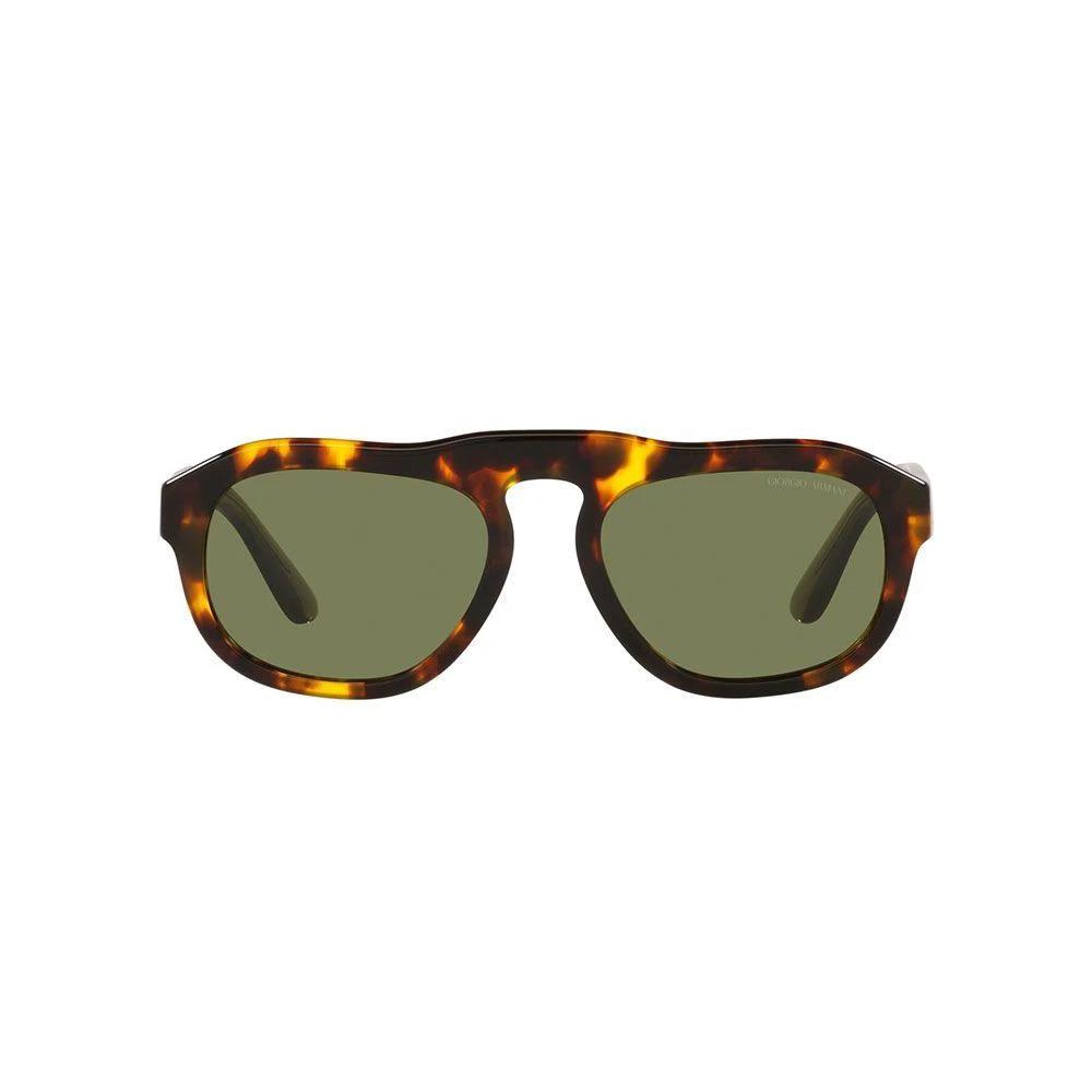 Giorgio Armani Brown Acetate Sunglasses by Giorgio Armani