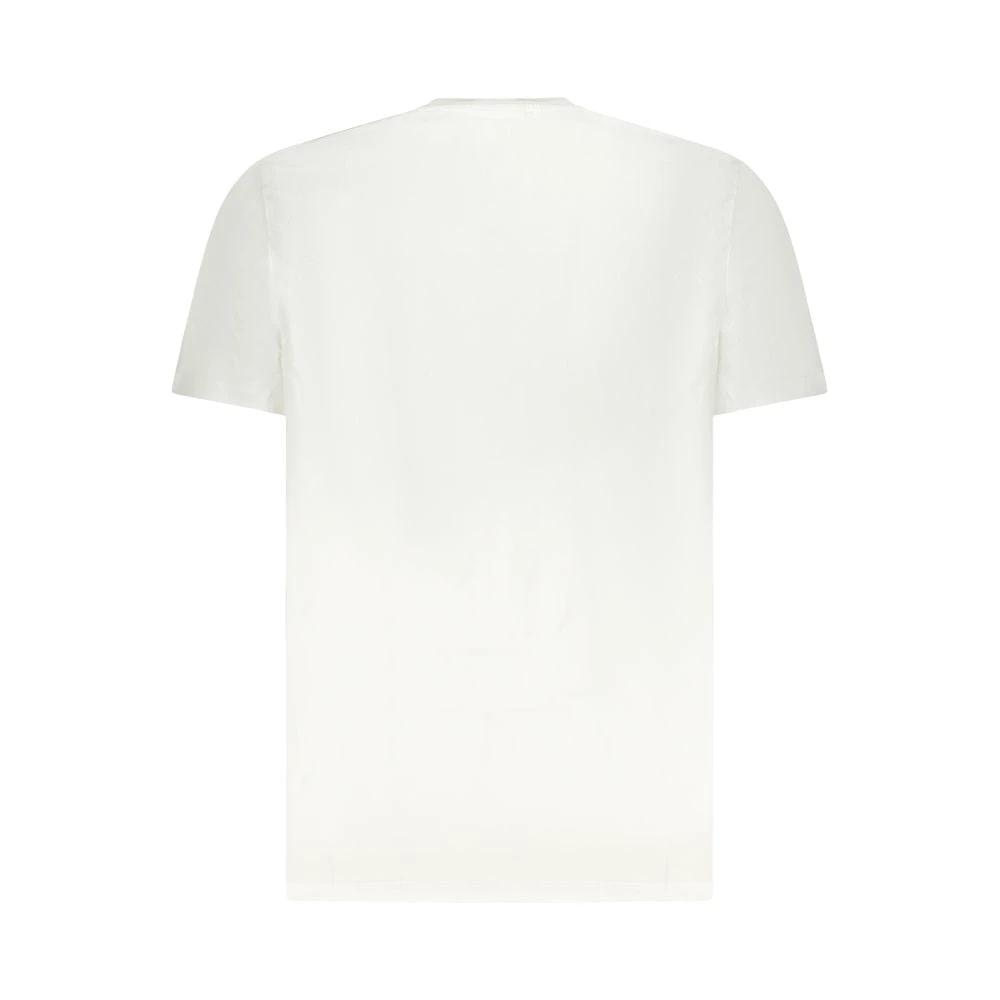 Calvin Klein Bianco Cotton Men T-Shirt Calvin Klein