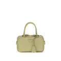 Prada Bicolor Calf Leather Bos Taurus Handbag by Prada