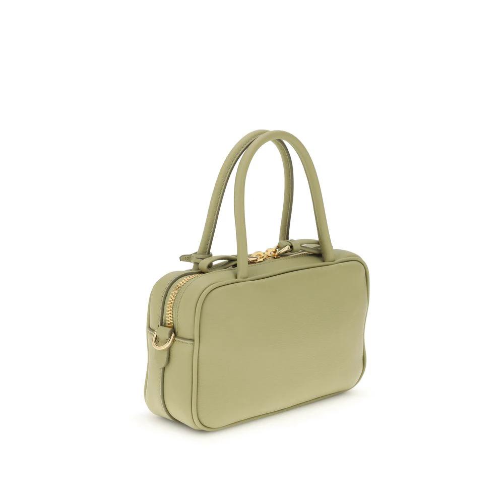Prada Bicolor Calf Leather Bos Taurus Handbag by Prada
