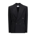 Givenchy Black Wool Jackets And Coat by Givenchy