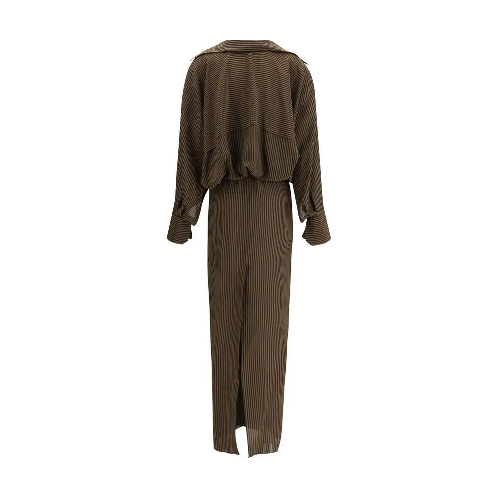 Petar Petrov Multicolor Silk Casual Dress