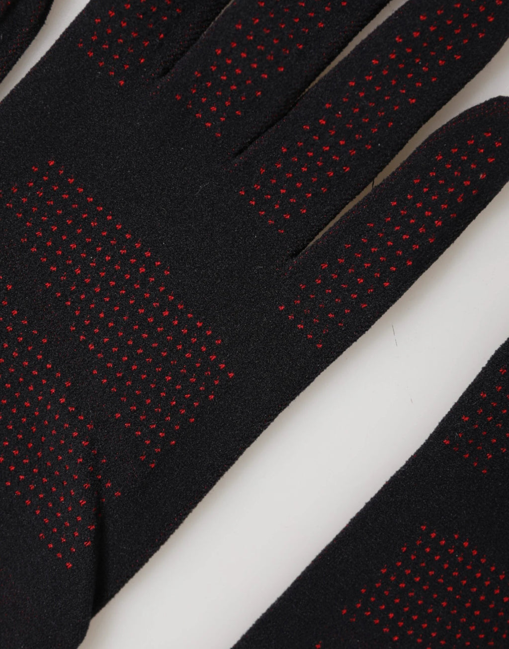 Dolce & Gabbana Black DG Logo Cotton Hands Mitten Men Gloves by Dolce & Gabbana