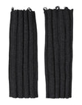 Dolce & Gabbana Black Virgin Wool Knitted Fingerless Gloves by Dolce & Gabbana
