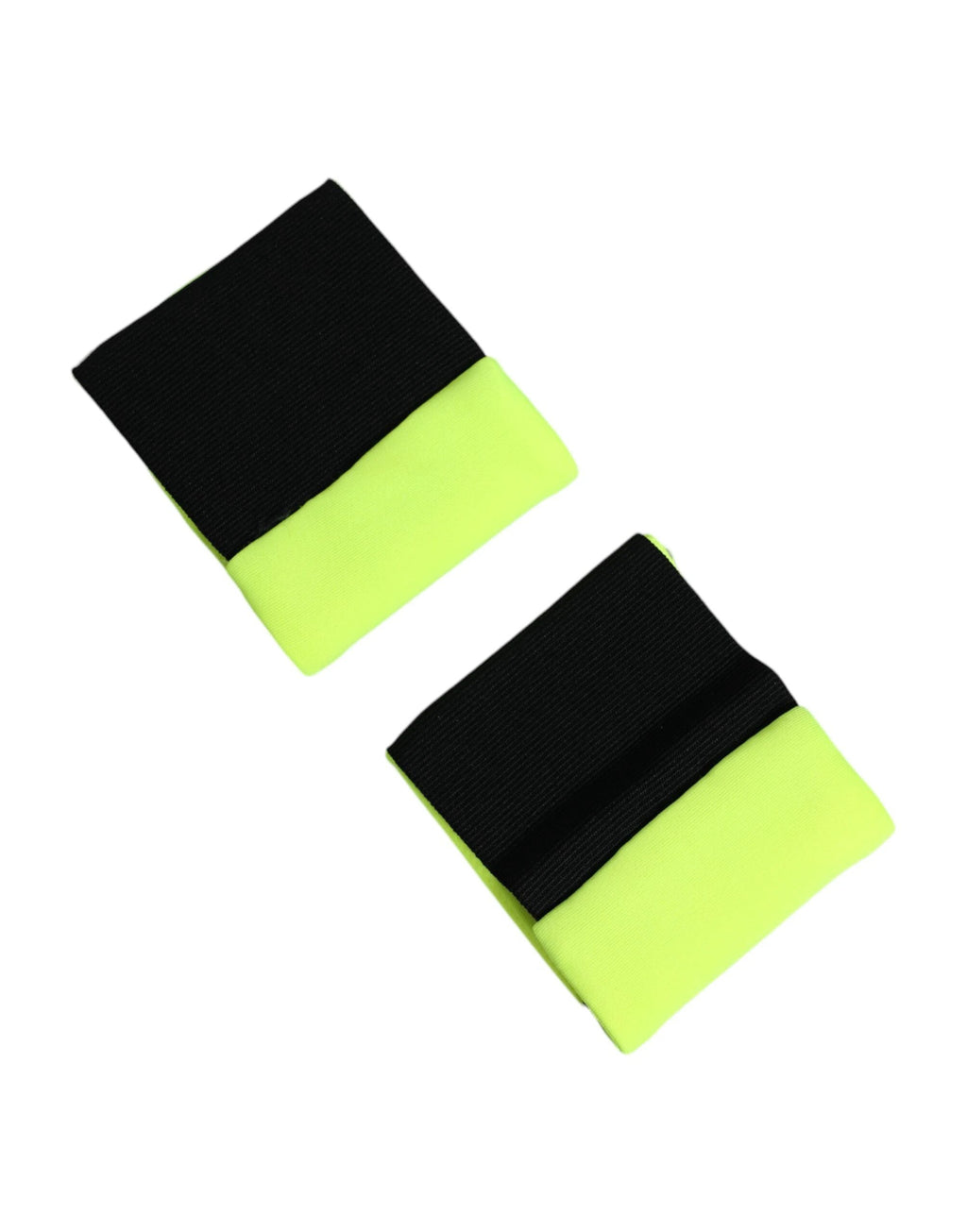 Dolce & Gabbana Yellow Green DG Logo Polyester 1 Pair Wristband by Dolce & Gabbana