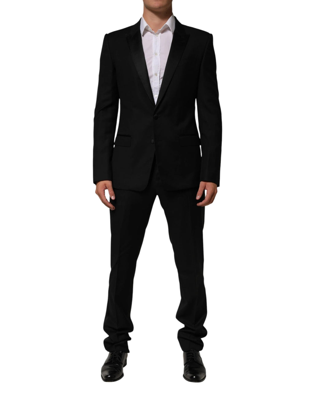 Dolce & Gabbana Black 2 Buttons Jacket Formal 2 Piece Suit by Dolce & Gabbana