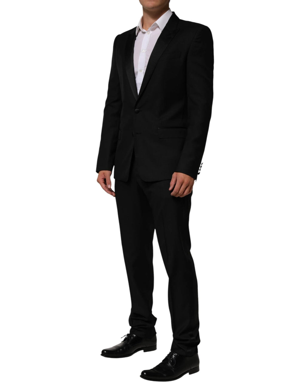 Dolce & Gabbana Black 2 Buttons Jacket Formal 2 Piece Suit by Dolce & Gabbana