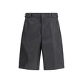 Bermuda Prada noir en polyamide recyclé