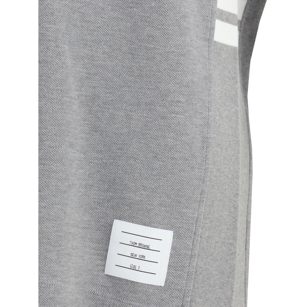 Thom Browne Gray Cotton T-Shirt