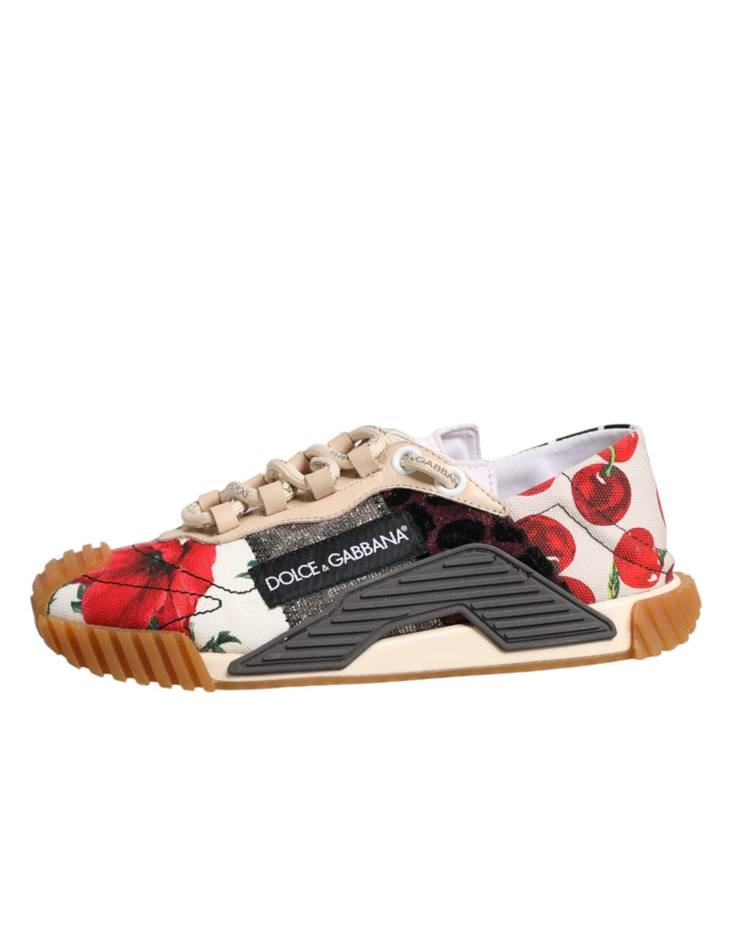 Dolce & Gabbana Multicolor Logo Low Top NS1 Sneakers Shoes by Dolce & Gabbana