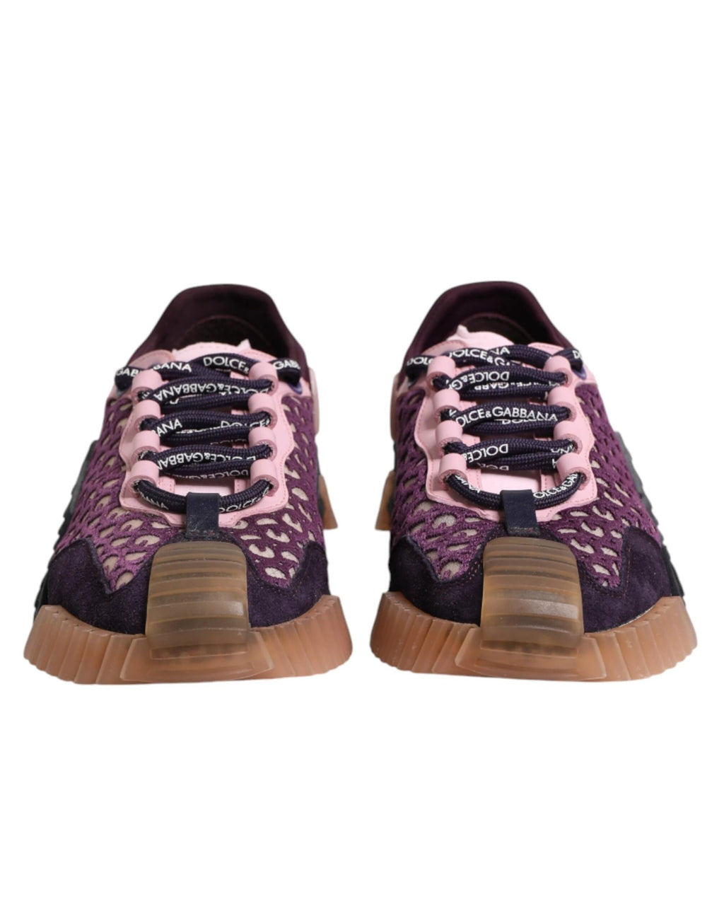 Dolce & Gabbana Multicolor Logo Low Top NS1 Sneakers Shoes by Dolce & Gabbana