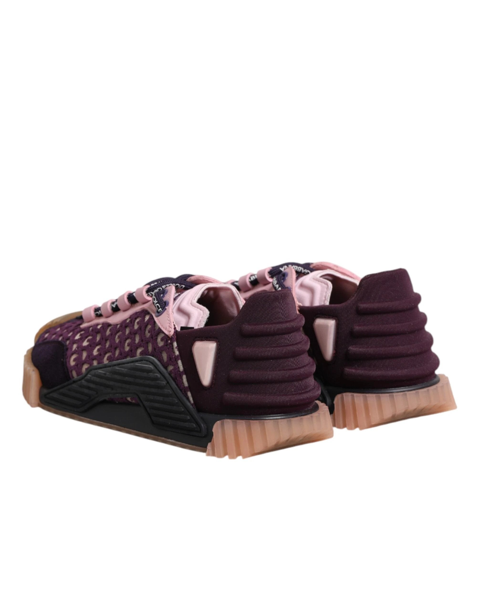 Dolce & Gabbana Multicolor Logo Low Top NS1 Sneakers Shoes by Dolce & Gabbana