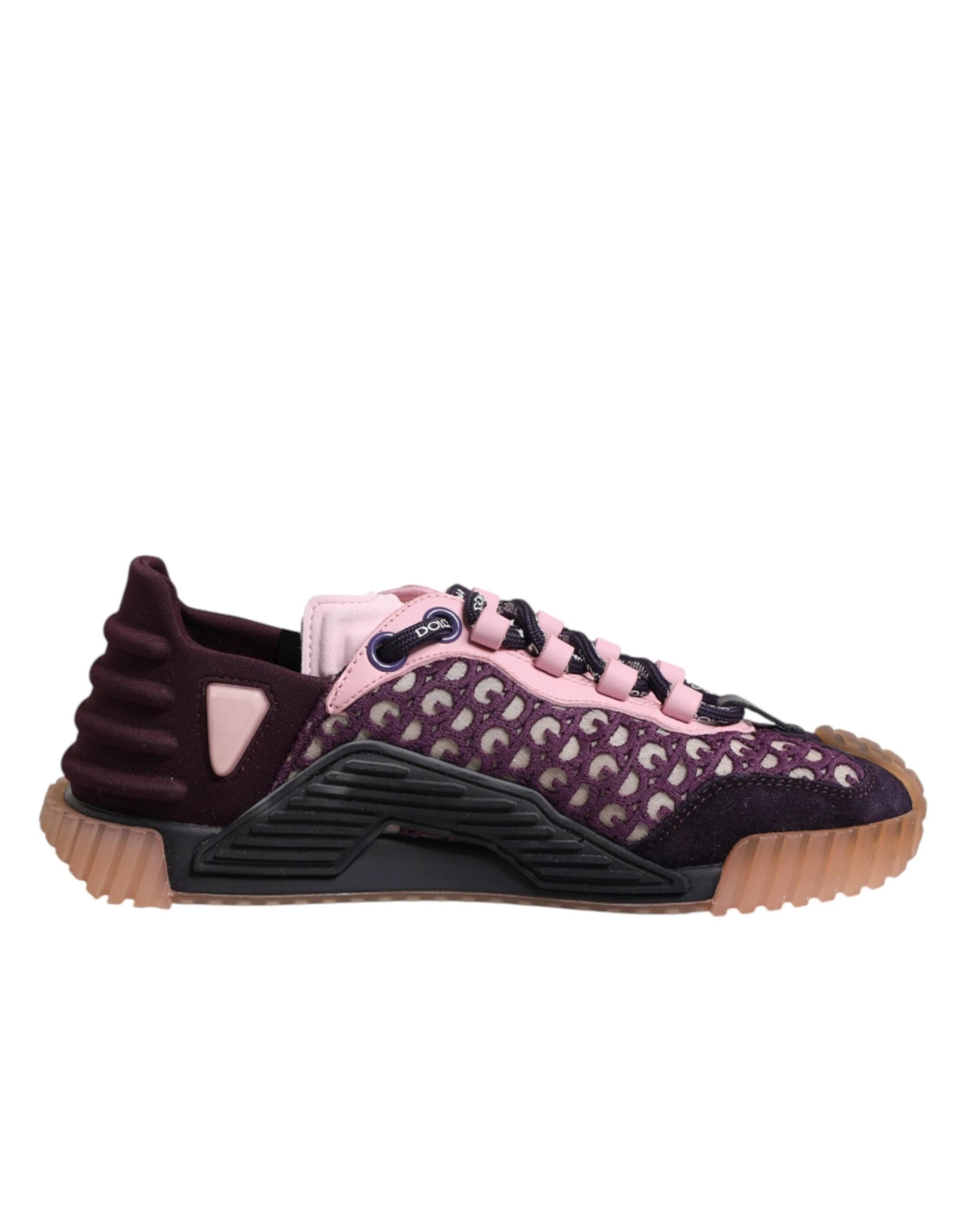 Dolce & Gabbana Multicolor Logo Low Top NS1 Sneakers Shoes by Dolce & Gabbana