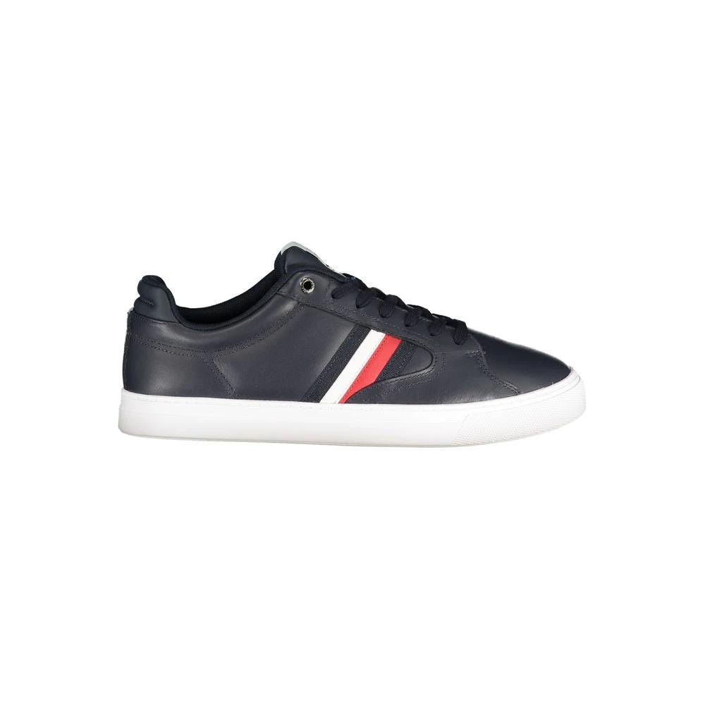 Tommy Hilfiger Blue Polyester Men Sneaker Tommy Hilfiger