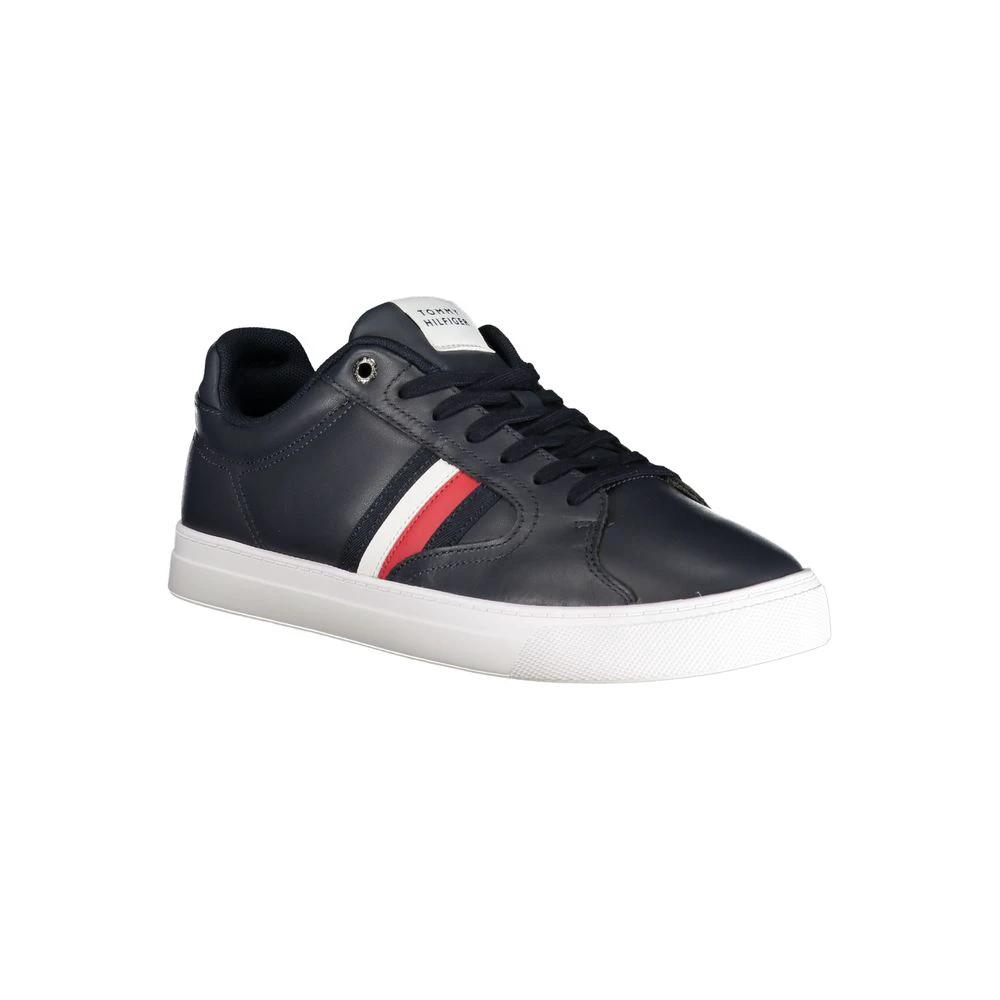 Tommy Hilfiger Blue Polyester Men Sneaker Tommy Hilfiger
