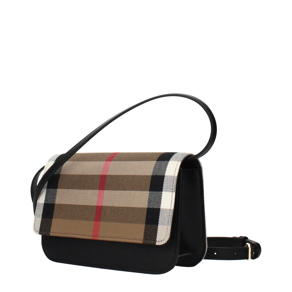 Pochette Burberry en tissu beige