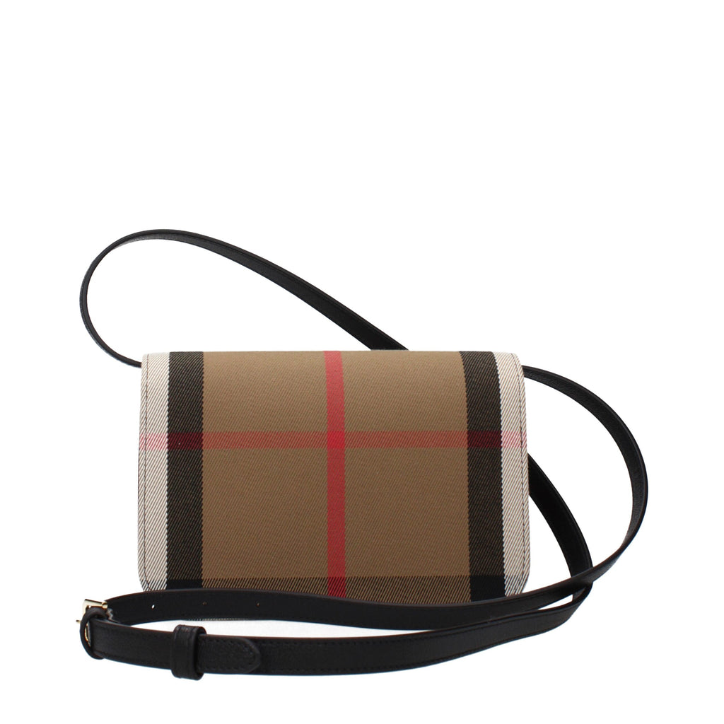 Pochette Burberry en tissu beige