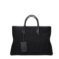 Sac à main en tissu noir Salvatore Ferragamo
