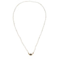 Collier Valentino Garavani en métal bleu
