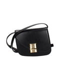 Sac bandoulière en cuir noir Salvatore Ferragamo