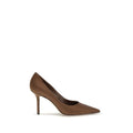 Jimmy Choo Brown Silk High Heel Pumps by Jimmy Choo