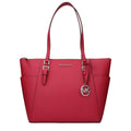 Sac bandoulière en cuir rouge Michael Kors