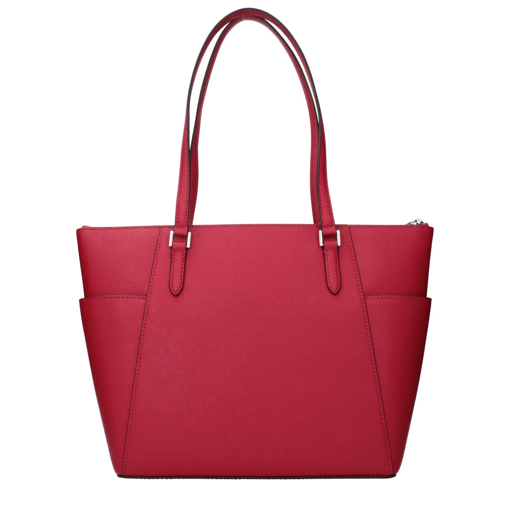 Sac bandoulière en cuir rouge Michael Kors