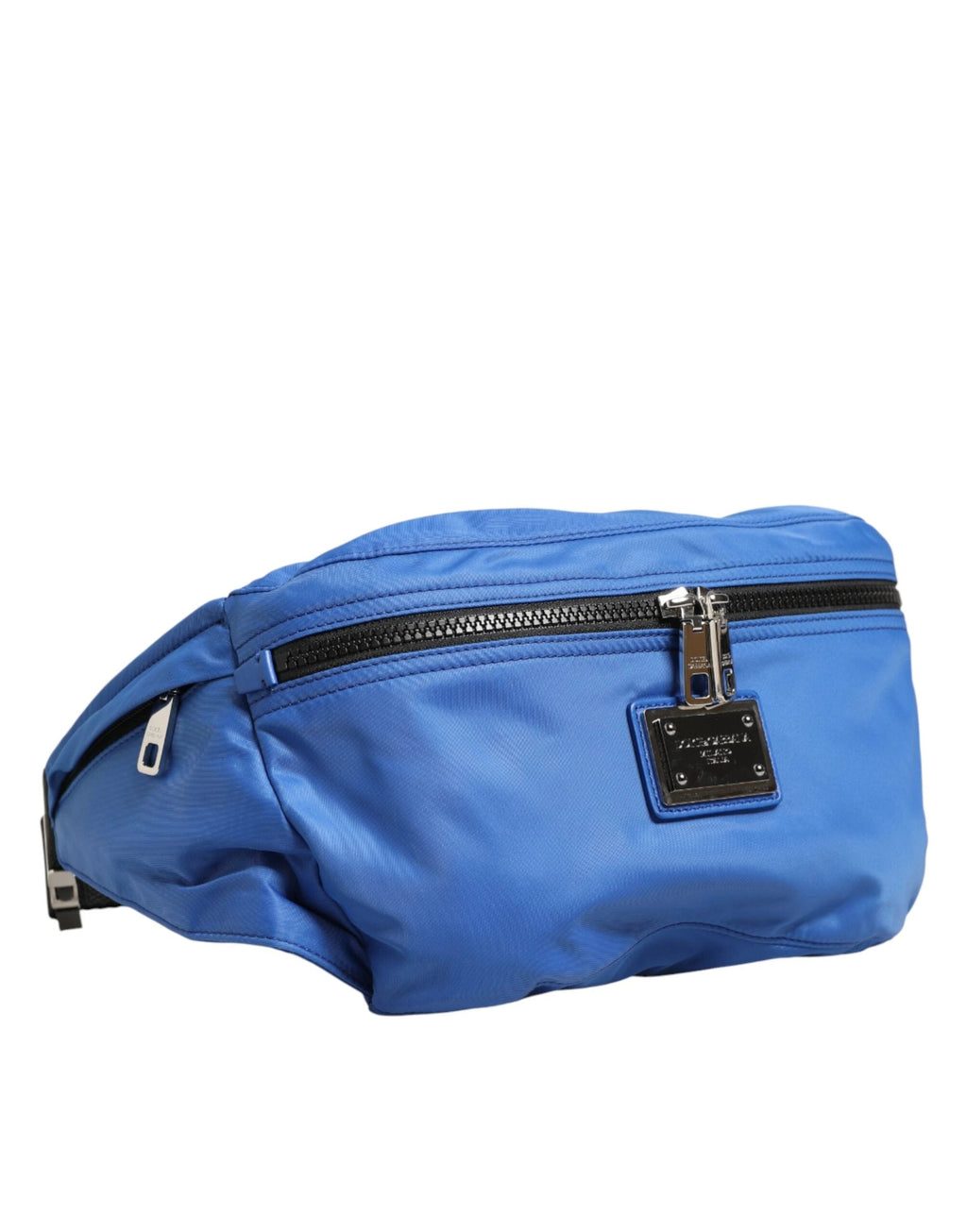 Dolce & Gabbana Blue Logo Plaque Nylon Waist Fanny Pack Men's Borse Bag by Dolce & Gabbana