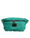 Dolce & Gabbana Green Logo Plaque Nylon Waist Fanny Pack Men's Borse Bag by Dolce & Gabbana
