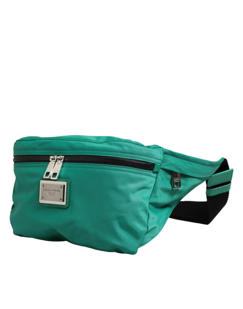 Dolce & Gabbana Green Logo Plaque Nylon Waist Fanny Pack Men's Borse Bag by Dolce & Gabbana