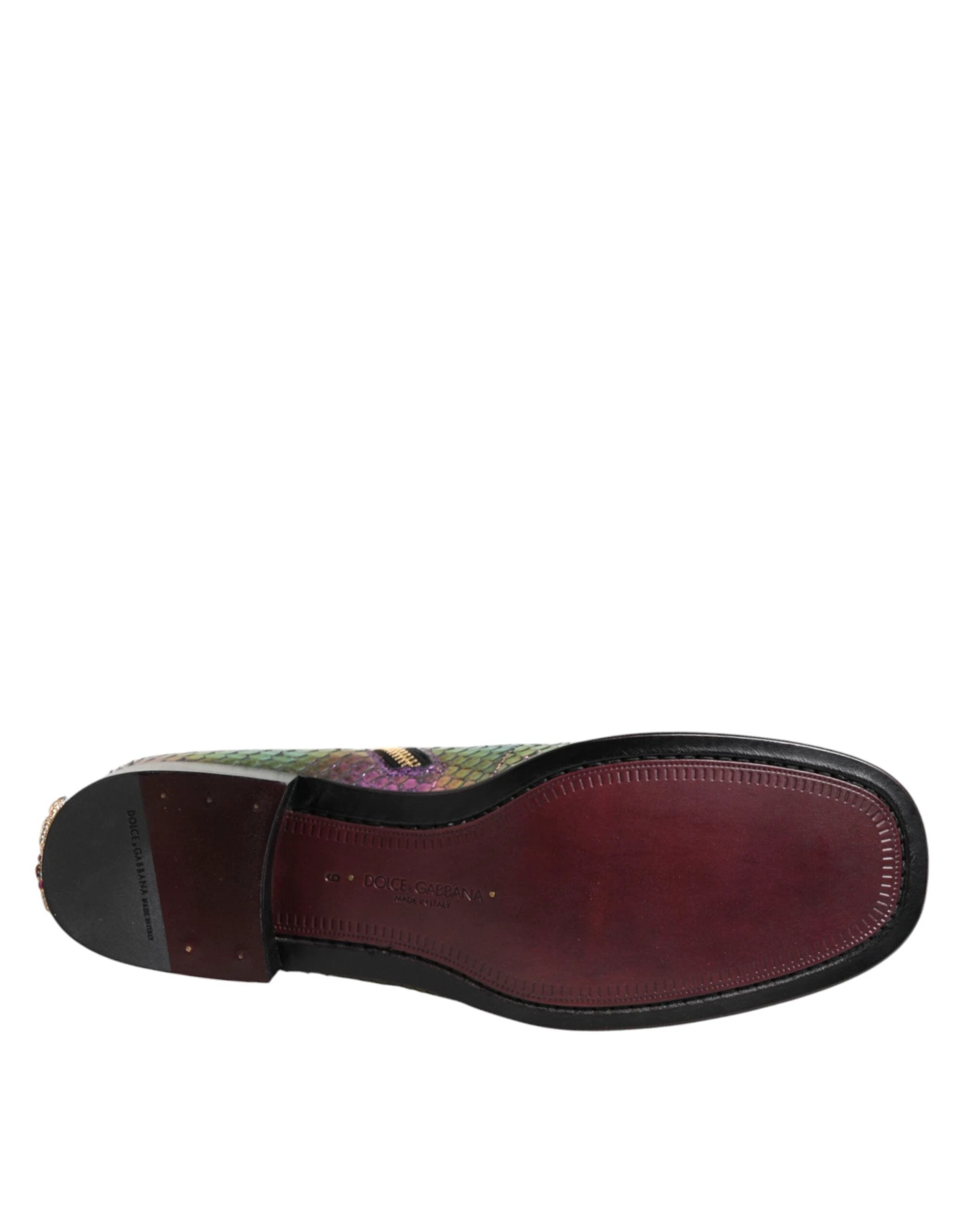 Dolce & Gabbana Multicolor Chelsea Short Ankle Boots Shoes by Dolce & Gabbana