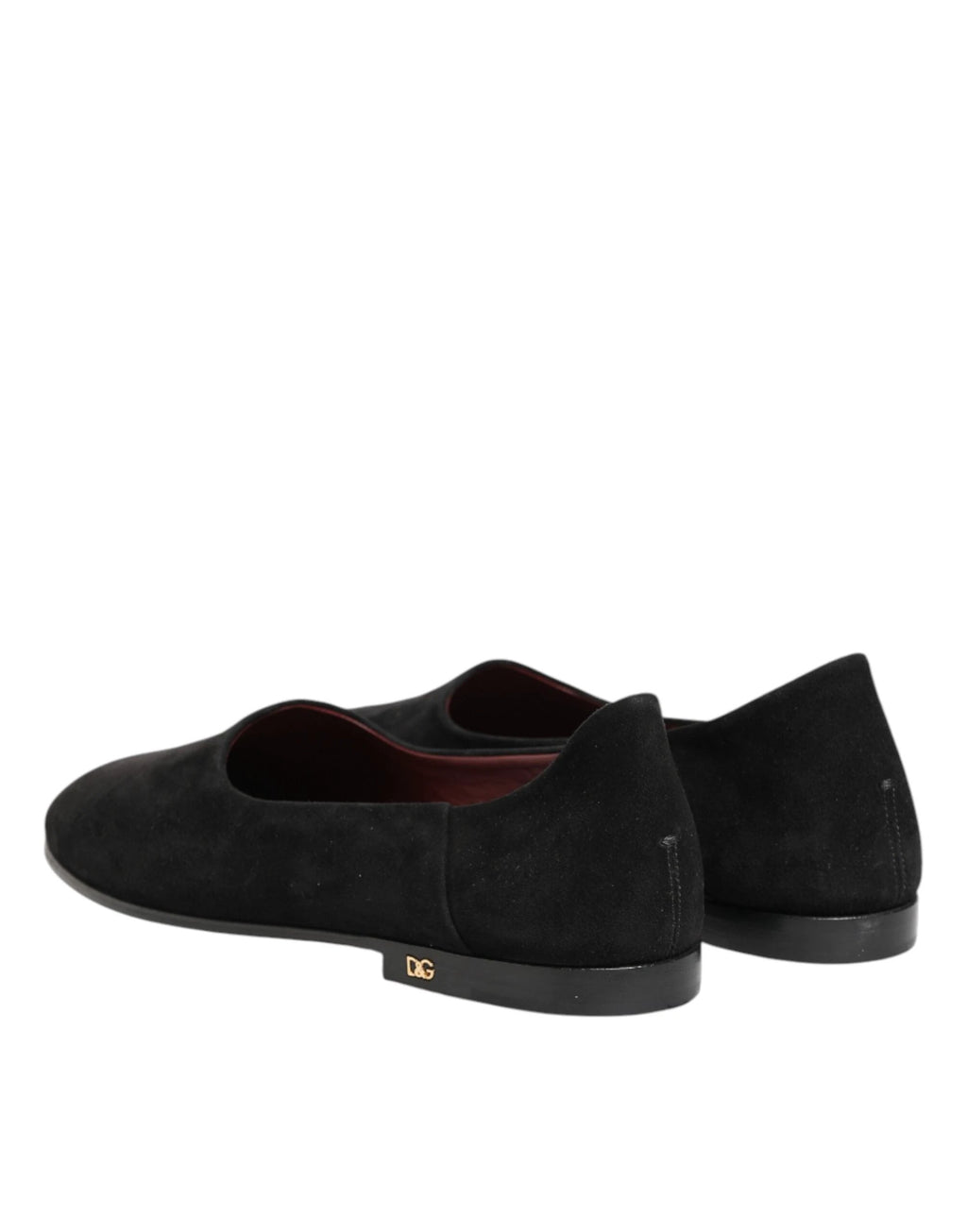 Dolce & Gabbana Black Leather Suede Slip On Loafers Dress Shoes by Dolce & Gabbana